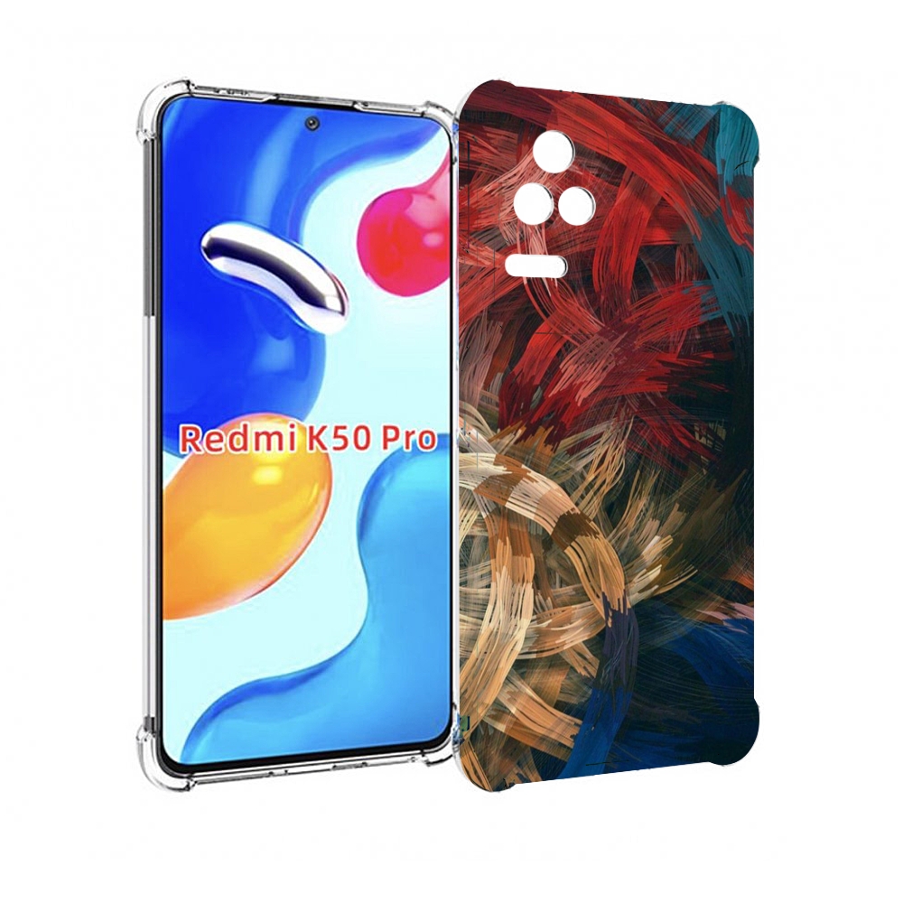 

Чехол MyPads раскрашенная медь для Xiaomi Redmi K50 / K50 Pro, Прозрачный, Tocco
