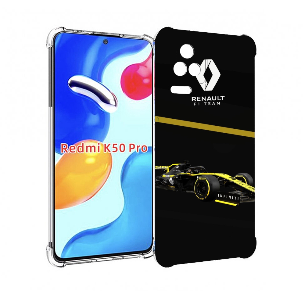

Чехол MyPads renault 2 для Xiaomi Redmi K50 / K50 Pro, Прозрачный, Tocco
