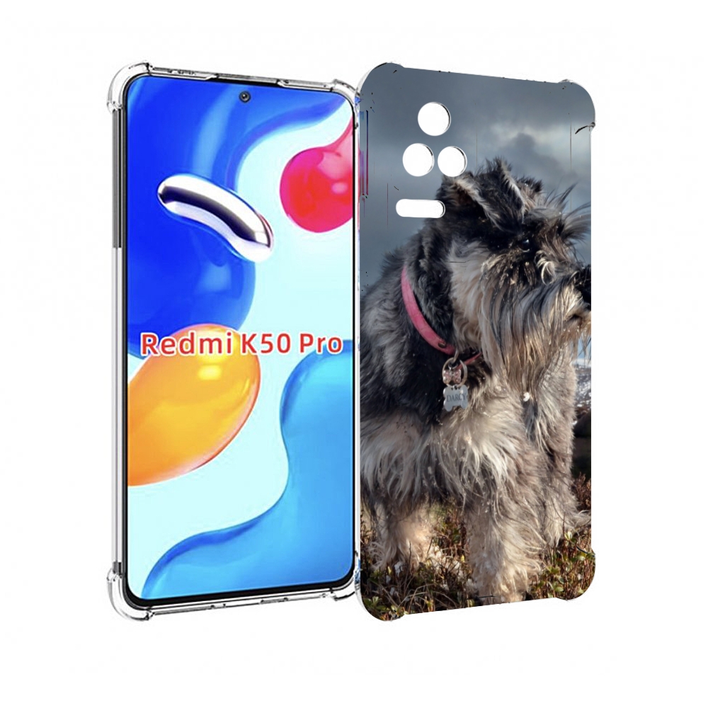

Чехол MyPads ризеншнауцер 2 для Xiaomi Redmi K50 / K50 Pro, Прозрачный, Tocco