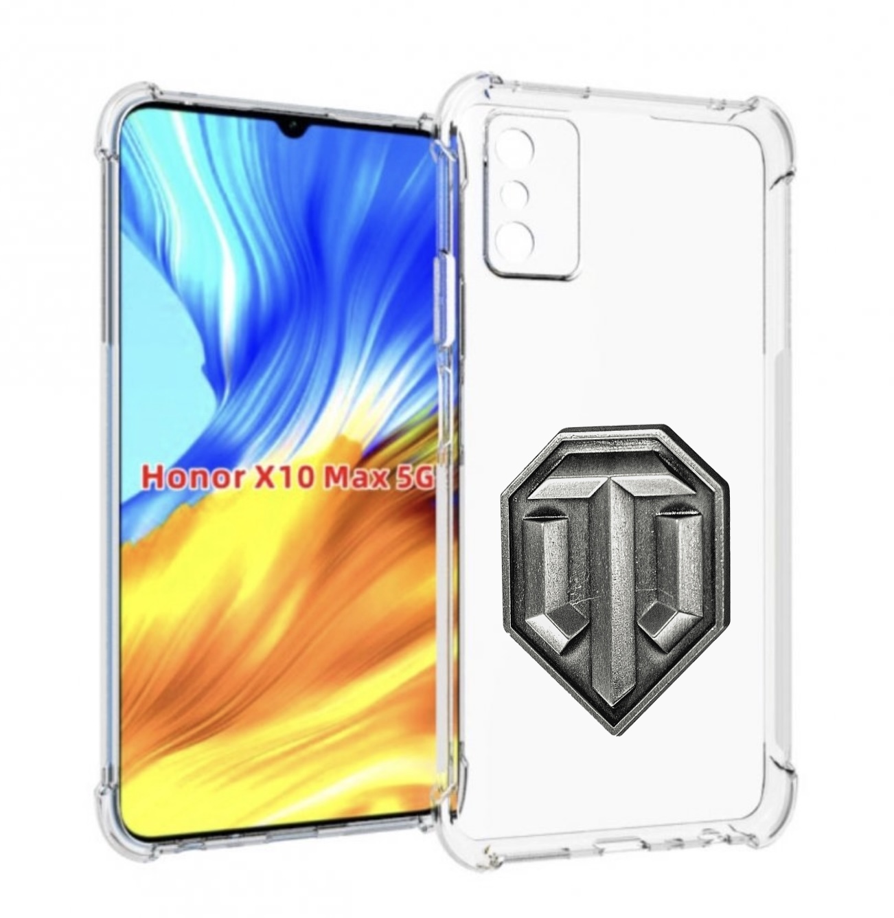 

Чехол MyPads world-of-tanks мужской для Honor X10 Max, Прозрачный, Tocco
