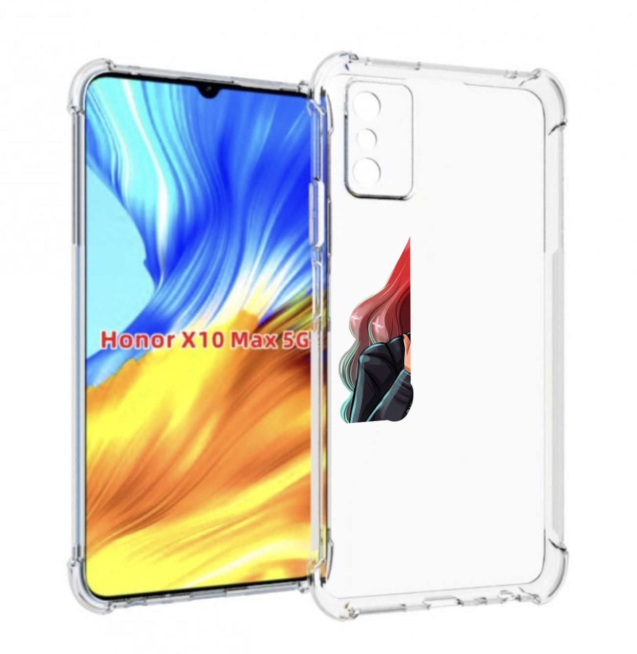 

Чехол MyPads Ариэль-русалочка-готика для Honor X10 Max, Прозрачный, Tocco