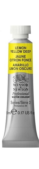 

Акварель Winsor&Newton Professional в тюбике 5 мл Лимонно-желтый темный, Professional