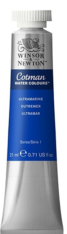 

Акварель Winsor&Newton Cotman 21 мл Ультрамарин глубокий, Синий, Cotman