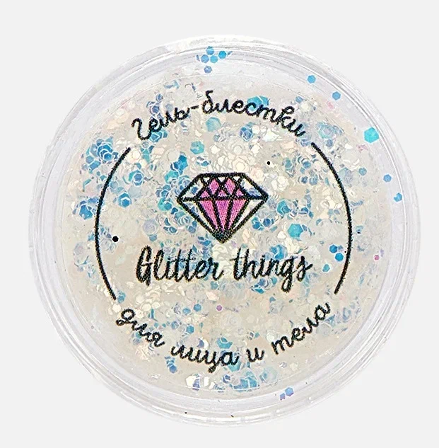 Гель-блестки для лица и тела Glitter Things Космическое измерение 5 мл the lives of things