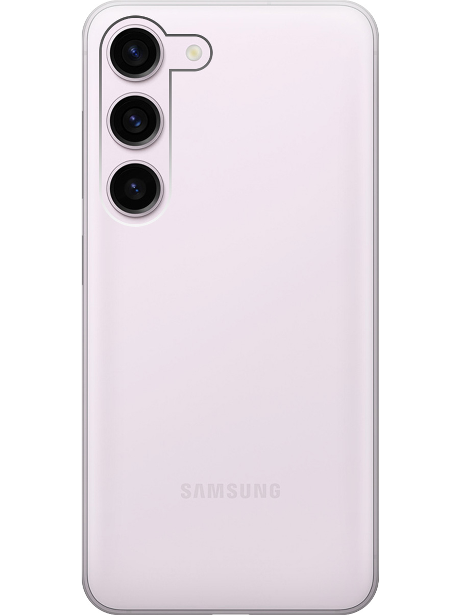 

Силиконовый чехол на Samsung Galaxy S23 прозрачный, 767959531