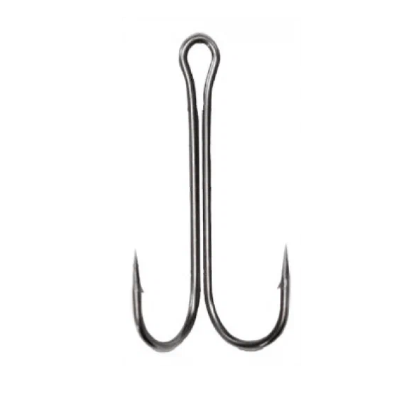 Крючок Namazu «Double Hook Long», размер 3/0 (INT), цвет BN, двойник (50 шт.)/100/
