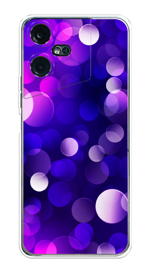 

Чехол на Tecno Pova Neo 3 "Абстракция 27", Фиолетовый, 304450-3