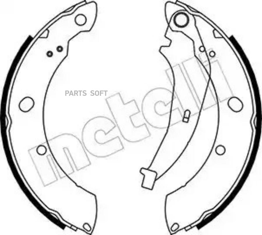 

Колодки тормозные барабанные \ VW Polo Sedan, Skoda Rapid 1.6 10> 53-0481