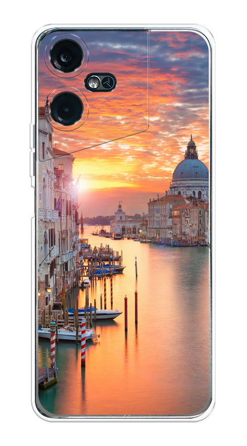 

Чехол на Tecno Pova Neo 3 "Восход 11", Розовый;оранжевый, 304450-2