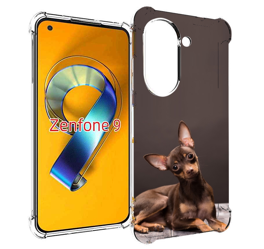 

Чехол MyPads тои терьер для Asus Zenfone 9 (AI2202), Прозрачный, Tocco