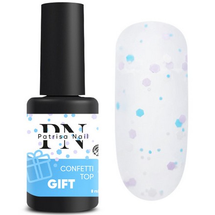 

Patrisa Nail, Топ Confetti Gift, 8 мл