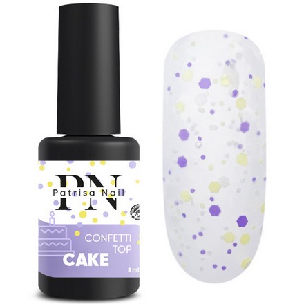 

Patrisa Nail, Топ Confetti Cake, 8 мл