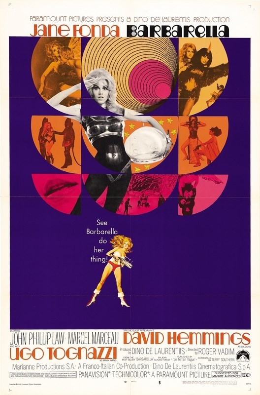 

Постер к фильму "Барбарелла" (Barbarella) Оригинальный 68,6x104,1 см