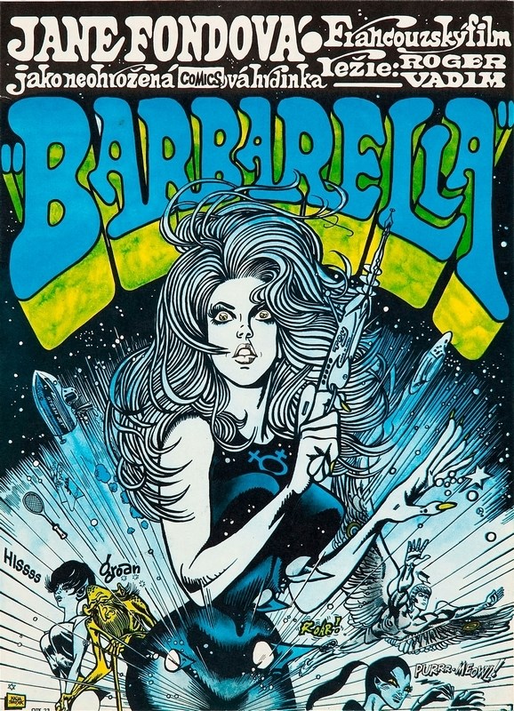 

Постер к фильму "Барбарелла" (Barbarella) A3