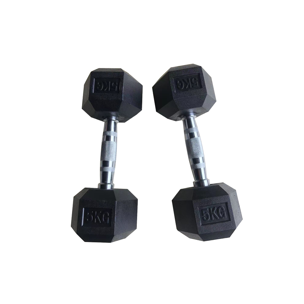 

Неразборные гантели Gravity SL1204 2 x 5 кг, черный, Серебристый, SL1204