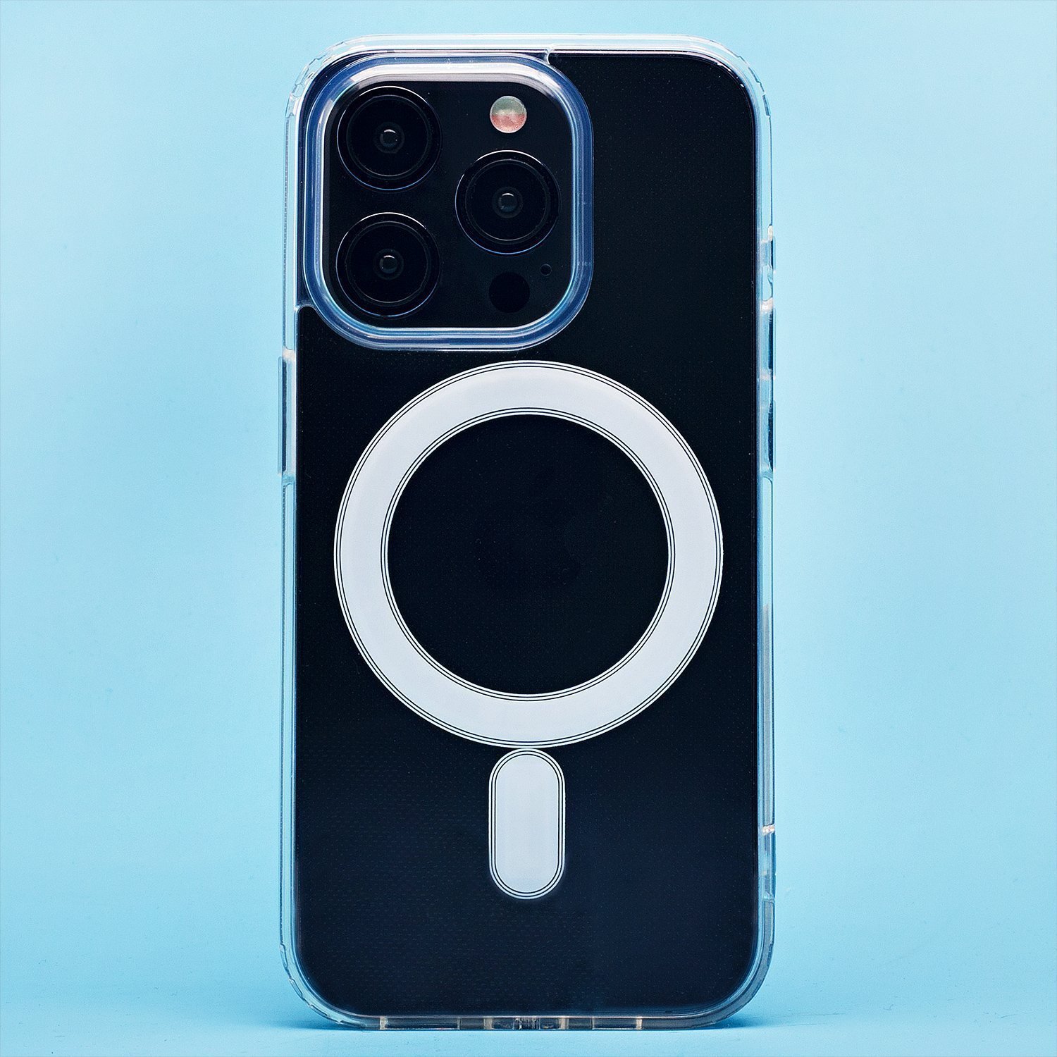 

Чехол для iPhone 15 Pro силиконовый MagSafe 2 прозрачный