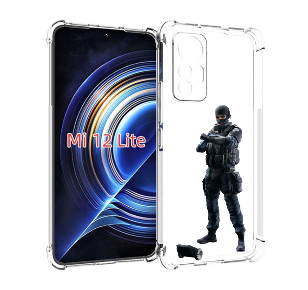 

Чехол MyPads Tom-Clancy's-Rainbow-Six-1 для Xiaomi 12 Lite, Прозрачный, Tocco