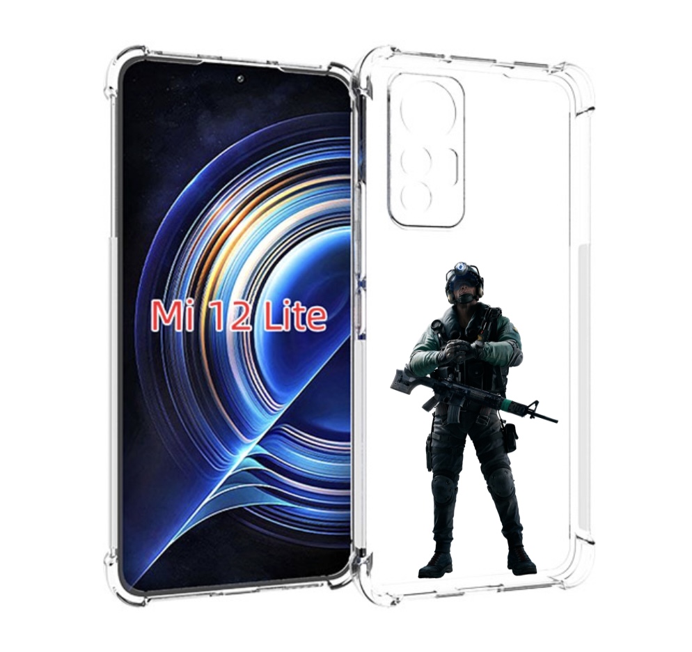 

Чехол MyPads Tom-Clancy's-Rainbow-Six-2 для Xiaomi 12 Lite, Прозрачный, Tocco