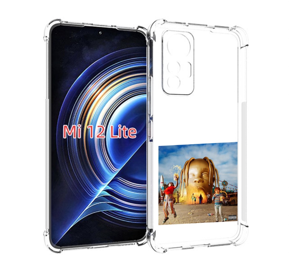 

Чехол MyPads Travis Scott - Astroworld для Xiaomi 12 Lite, Прозрачный, Tocco