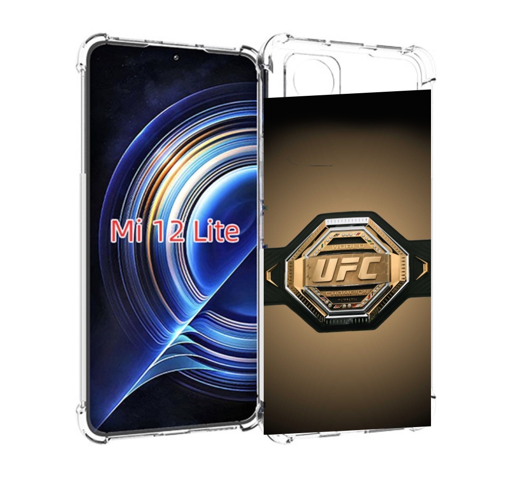 

Чехол MyPads UFC единоборства мужской для Xiaomi 12 Lite, Прозрачный, Tocco
