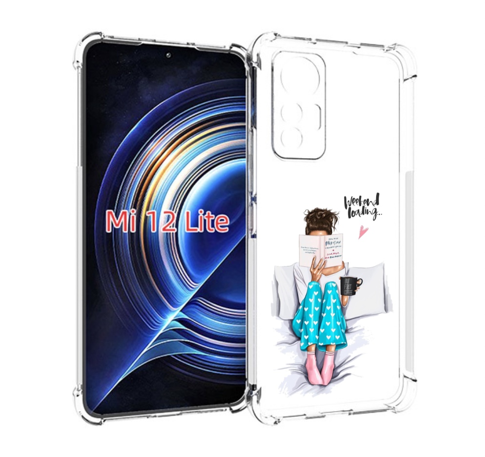 

Чехол MyPads Weekend-loading для Xiaomi 12 Lite, Прозрачный, Tocco