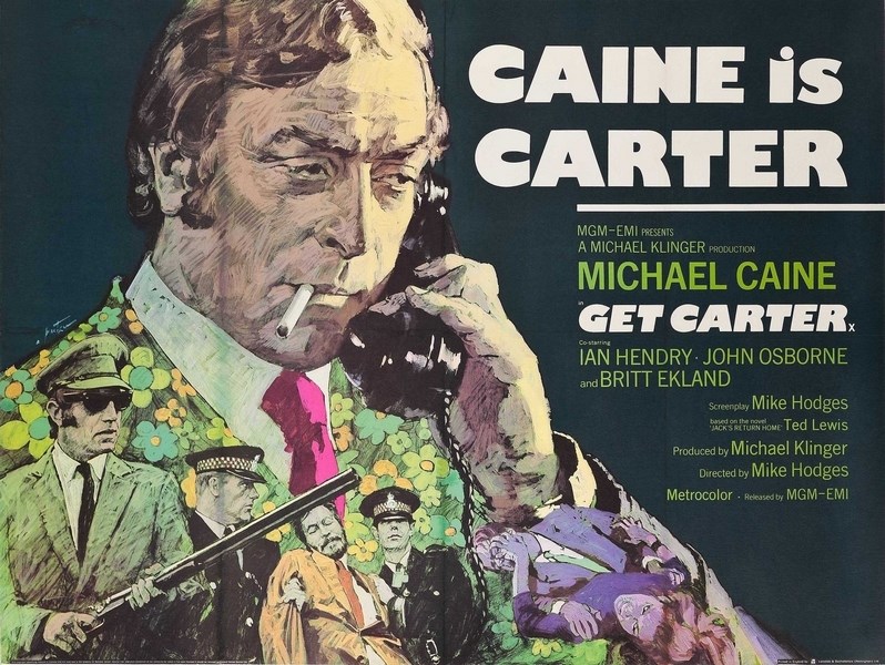 

Постер к фильму "Убрать Картера" (Get Carter) Оригинальный 101,6x76,2 см