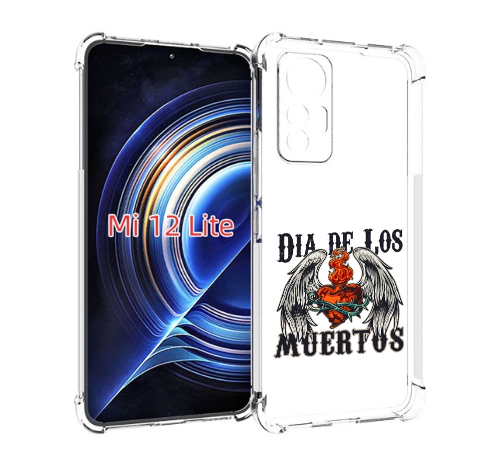 

Чехол MyPads burning-heart для Xiaomi 12 Lite, Прозрачный, Tocco