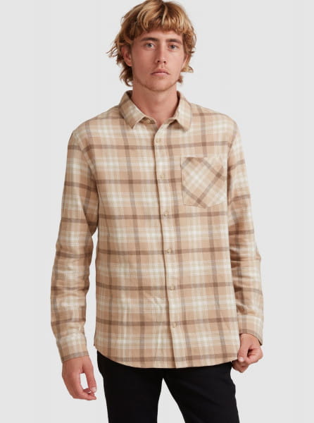 

Рубашка мужская Quiksilver UQYWT03043 бежевая S, UQYWT03043