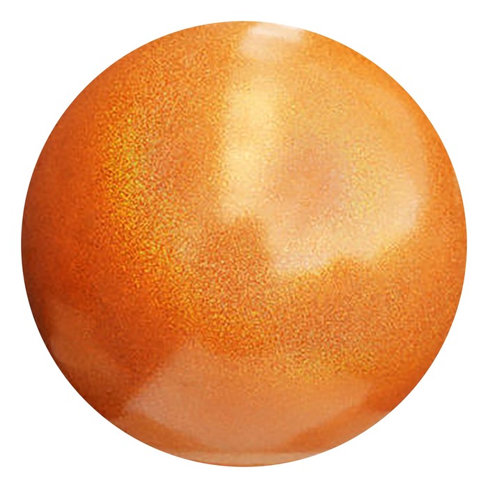 фото Мяч гимнастический 18 см pastorelli glitter african sunset hv
