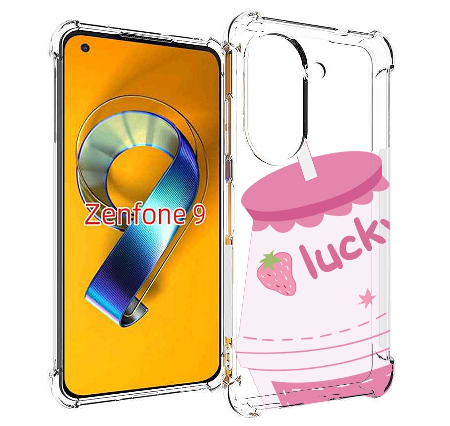 

Чехол MyPads удачный-напиток для Asus Zenfone 9 (AI2202), Прозрачный, Tocco