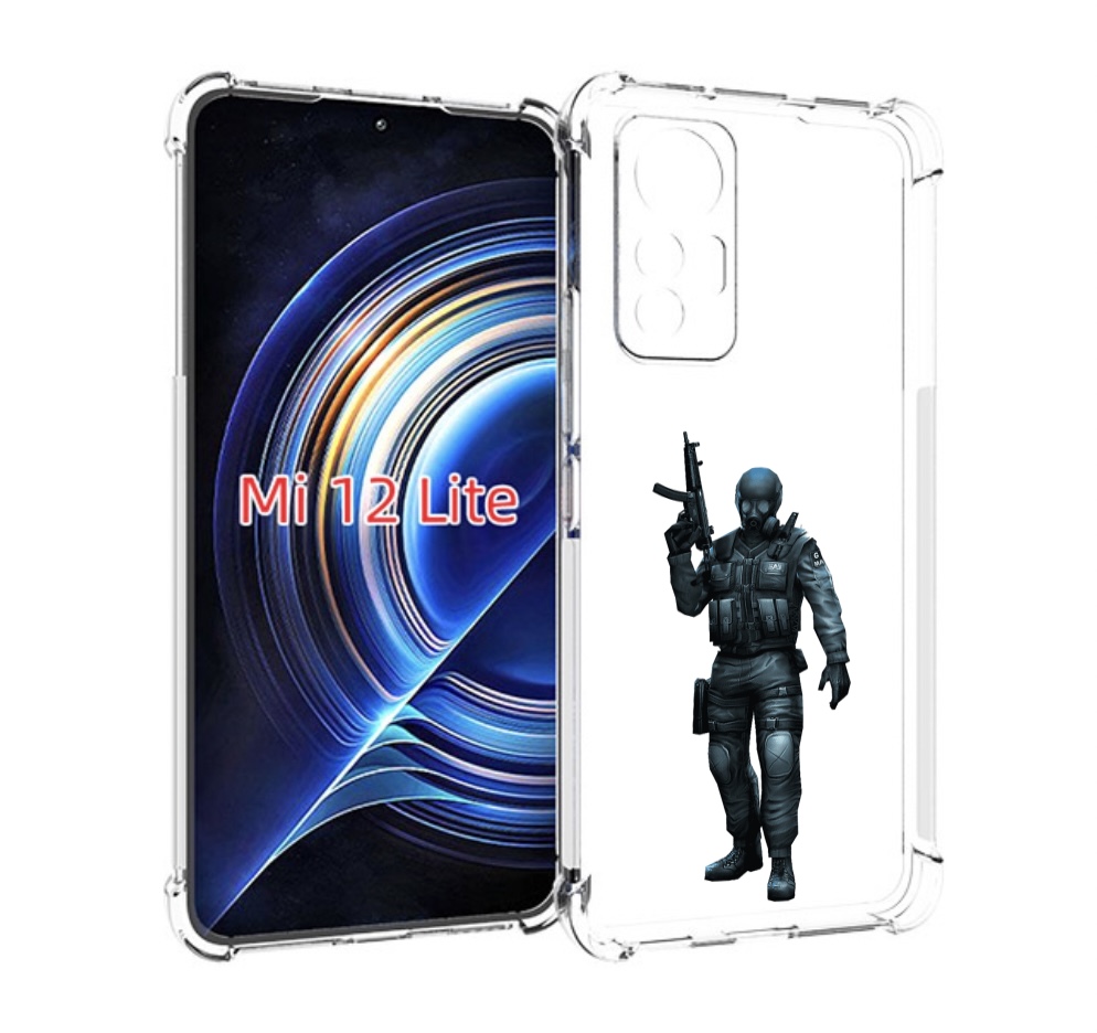 

Чехол MyPads crossfire для Xiaomi 12 Lite, Прозрачный, Tocco