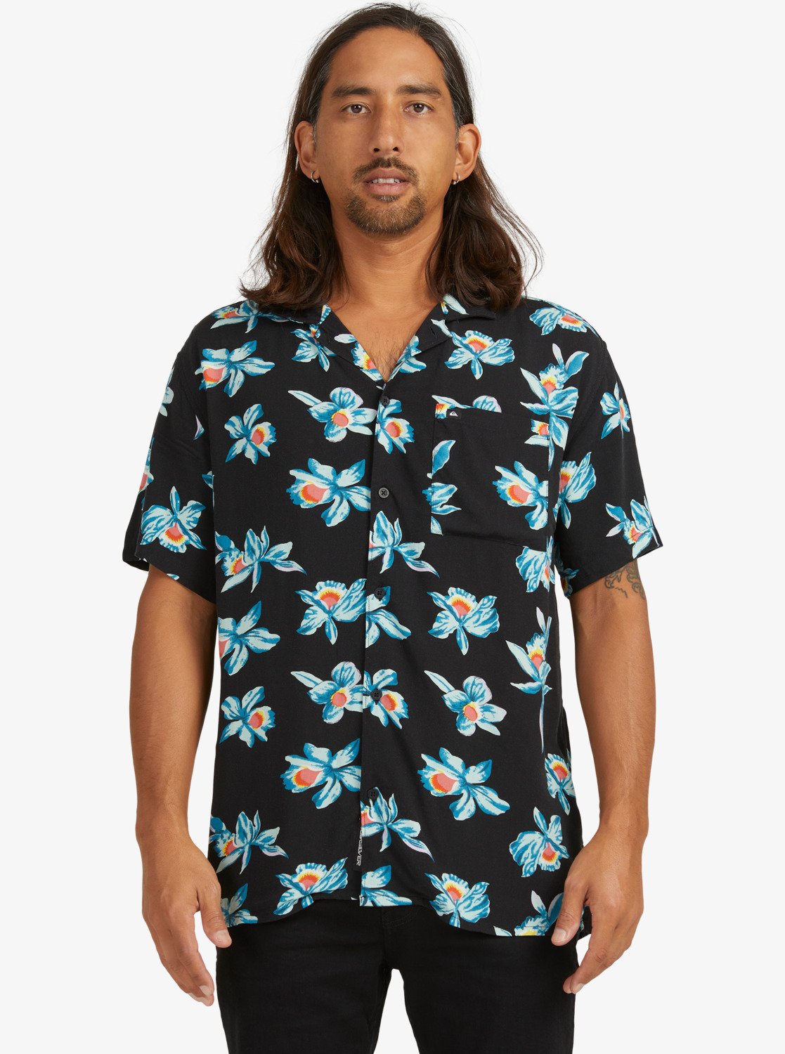 

Рубашка мужская Quiksilver EQYWT04154 черная XS, EQYWT04154