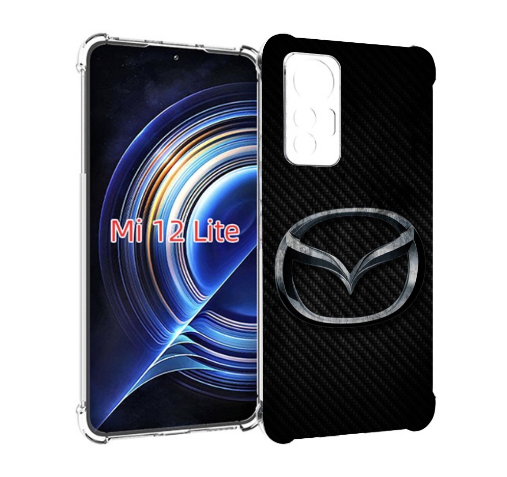 

Чехол MyPads mazda мазда 1 женский для Xiaomi 12 Lite, Прозрачный, Tocco