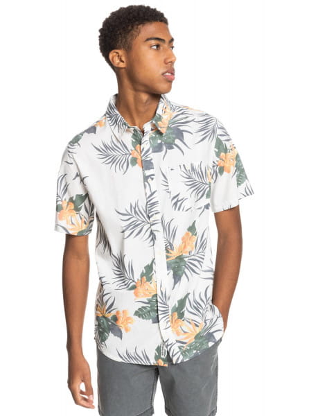 

Рубашка мужская Quiksilver EQYWT04133 белая M, EQYWT04133