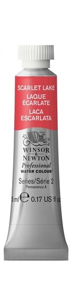 фото Акварель winsor&newton professional в тюбике 5 мл алый лак