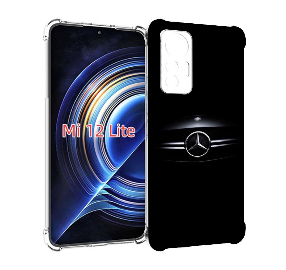 

Чехол MyPads mercedes-мерседес-1 для Xiaomi 12 Lite, Прозрачный, Tocco