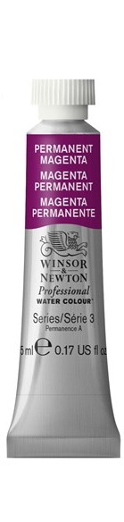 

Акварель Winsor&Newton Professional в тюбике 5 мл Перманентный пурпурный, Professional