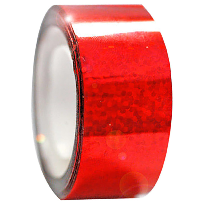 фото Обмотка для гимнастических булав и обручей diamond клейкая, цвет красный металлик pastorelli