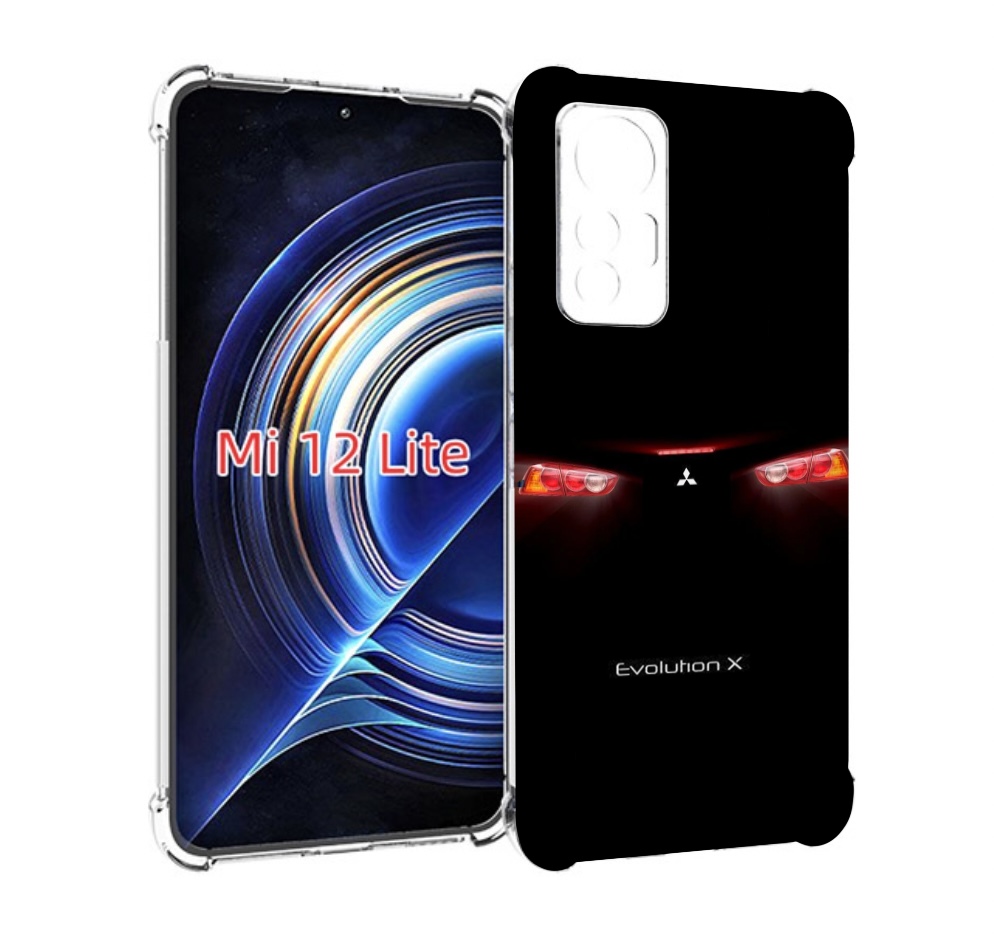 

Чехол MyPads mitsubishi-мицубиси-1 для Xiaomi 12 Lite, Прозрачный, Tocco