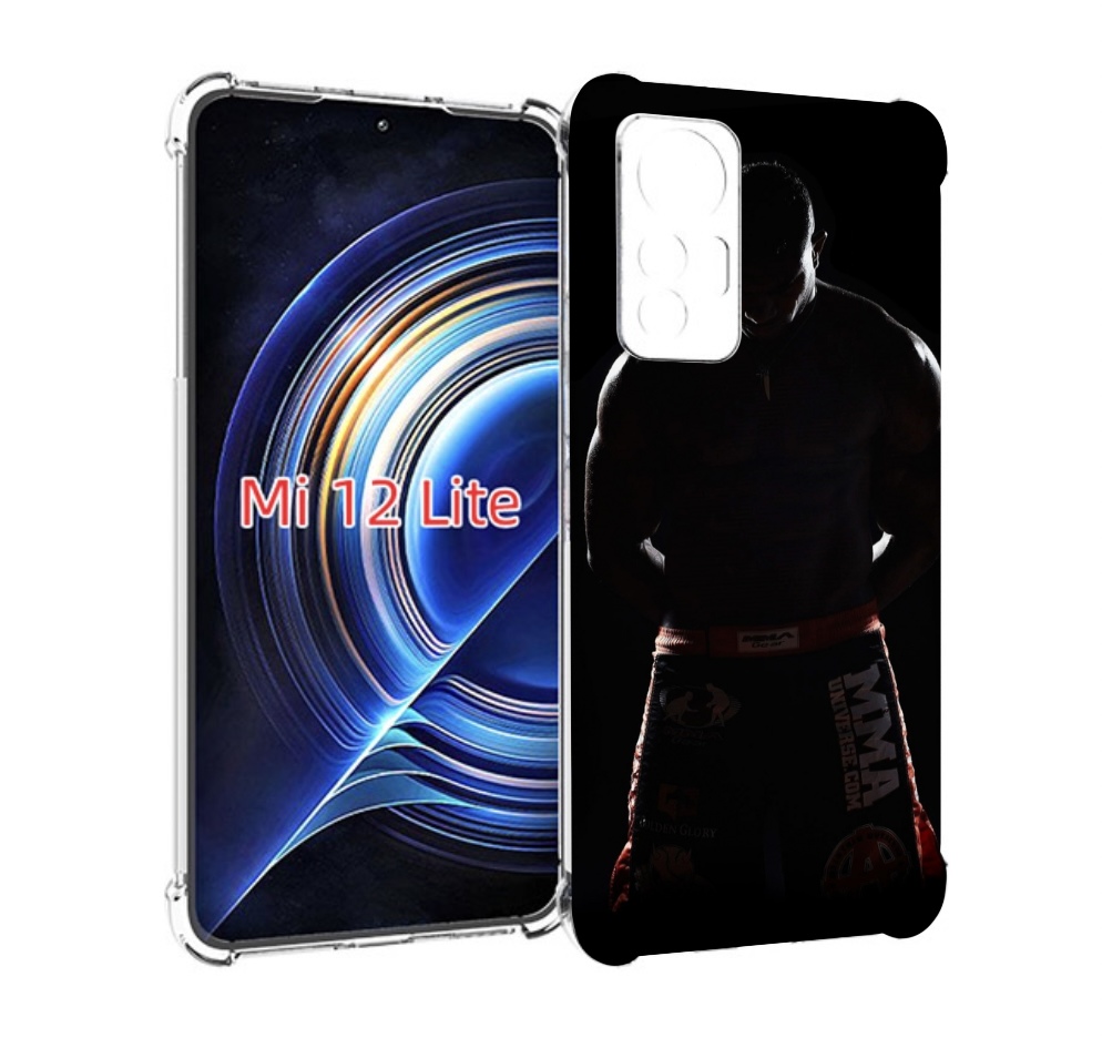 

Чехол MyPads mma единоборства для Xiaomi 12 Lite, Прозрачный, Tocco
