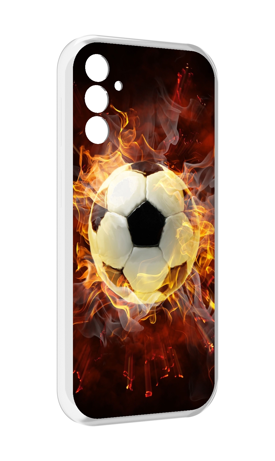 

Чехол MyPads Огненный-мяч для Samsung Galaxy M13, Прозрачный, Tocco