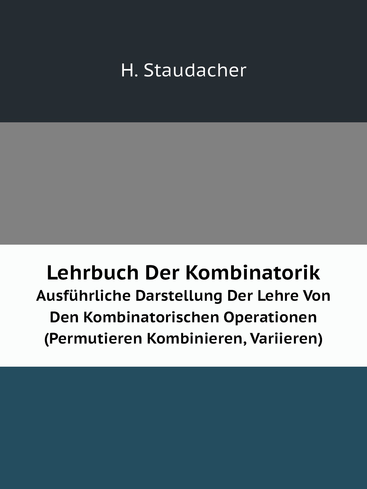 

Lehrbuch Der Kombinatorik