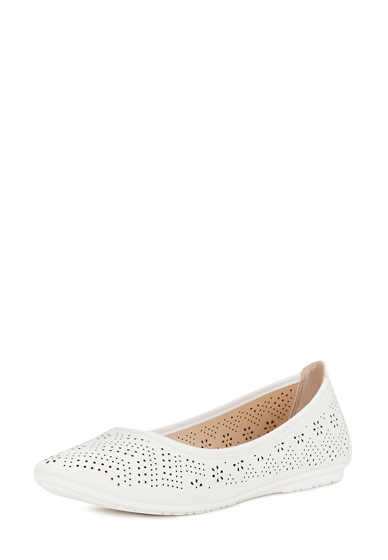 

Балетки женские T.Taccardi ZS21S-41B белые 37 RU, Белый, ZS21S-41B