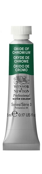 

Акварель Winsor&Newton Professional в тюбике 5 мл Окись хрома, Professional