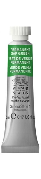 

Акварель Winsor&Newton Professional в тюбике 5 мл Перманентный зеленый