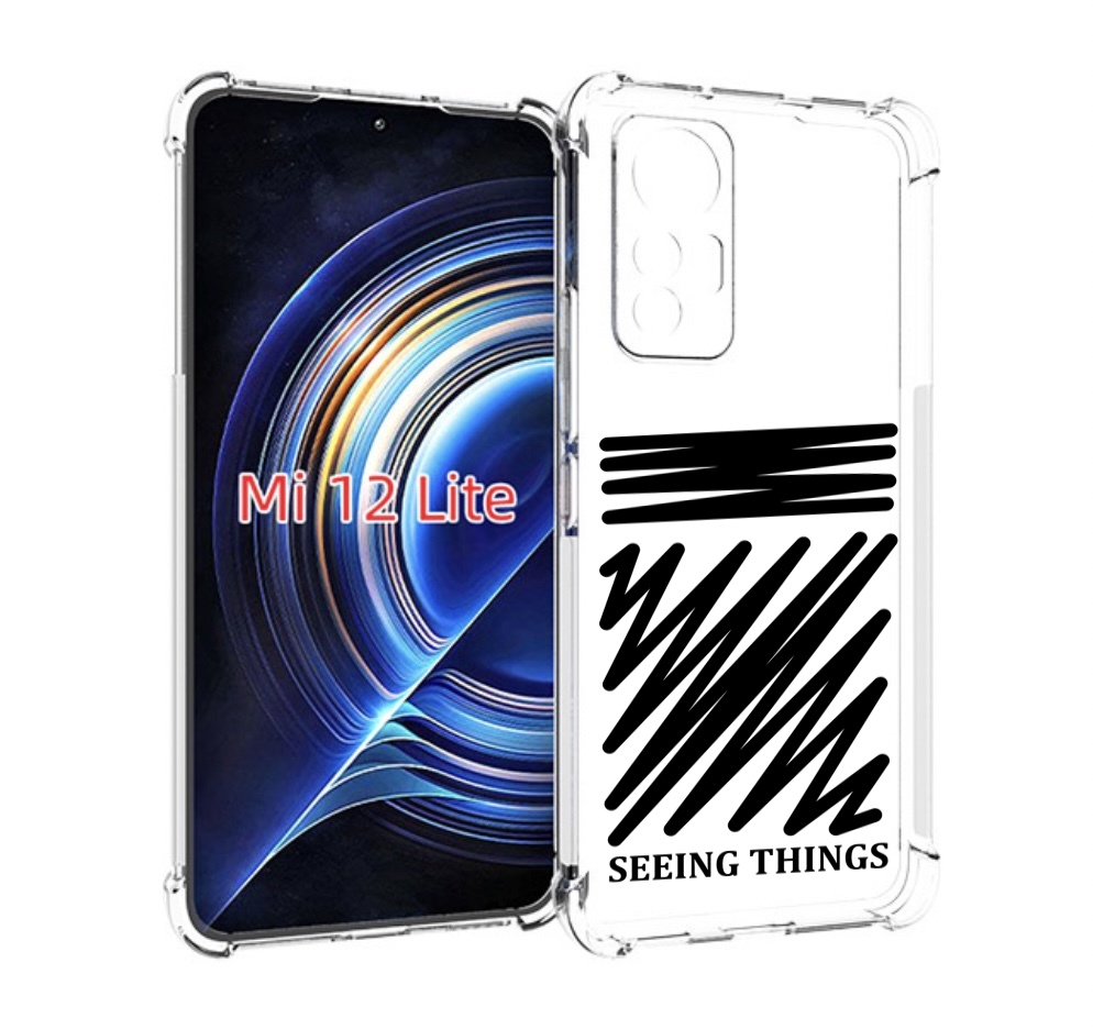 

Чехол MyPads seeing-things для Xiaomi 12 Lite, Прозрачный, Tocco