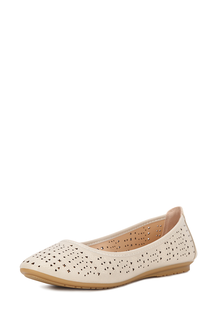фото Балетки женские t.taccardi zs21s-40b бежевые 40 ru