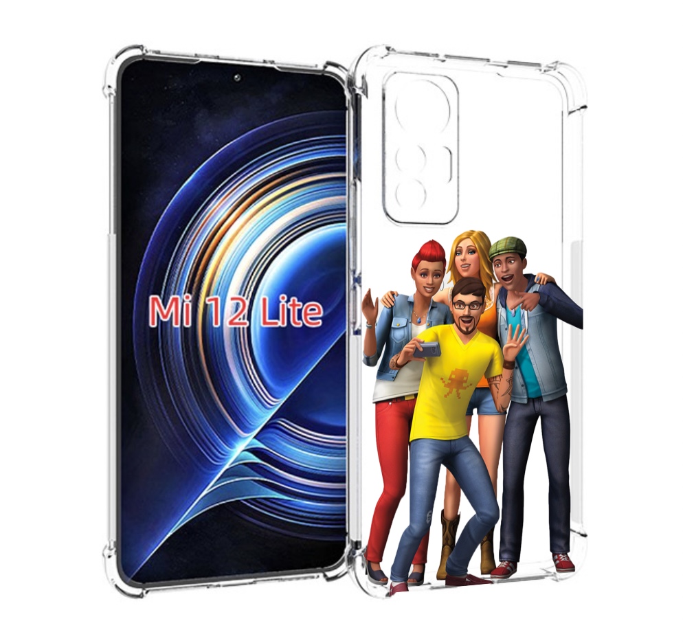 Чехол MyPads sims для Xiaomi 12 Lite