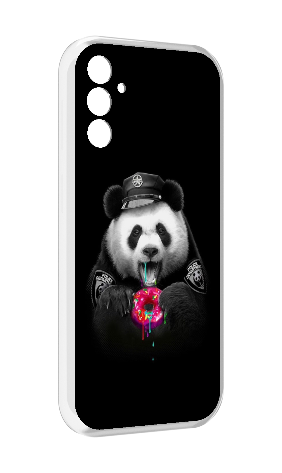 

Чехол MyPads Панда-с-пончиком для Samsung Galaxy M13, Прозрачный, Tocco