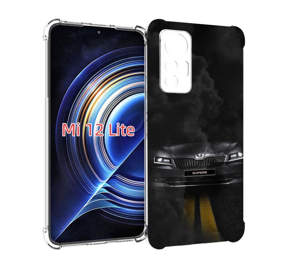 

Чехол MyPads skoda шкода 1 для Xiaomi 12 Lite, Прозрачный, Tocco